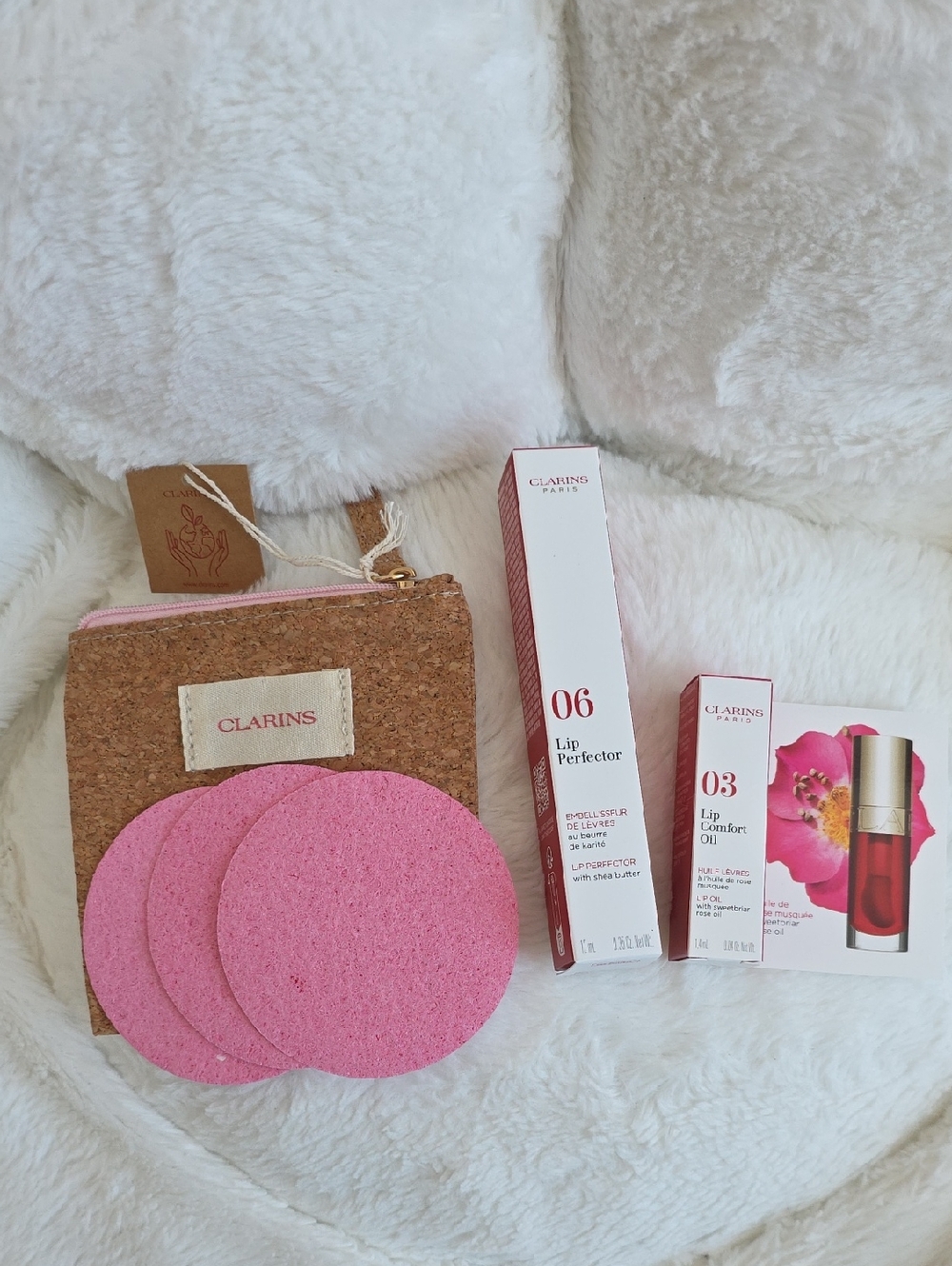 Clarins Lip Perfector + Lip Comfort Oil